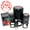 Black, variant on Happy Easter Baby Chick Chicken Hatching from Egg Self-Inking Rubber Stamp Ink Stamper for Stamping Crafting Planners - 1/2 Inch Mini - Red Ink