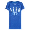 thumbnail image 2 of Camiseta gráfica Aeropostale Sparkle para mujer, azul, extra pequeña Aeropostale Camiseta gráfica, 2 of 2