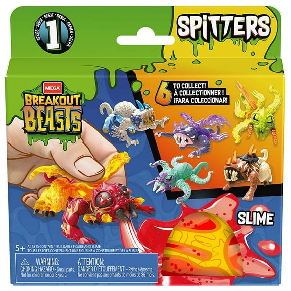 Mega Construx Breakout Beasts Egg Spitters Series 1