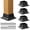 5, variant on Heavy Duty Steel Deck Bracket 2 Count For 4x4 Standard Wood Posts