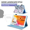 thumbnail image 3 of Smart Case for iPad 6th/5th Generation 2018 2017, iPad Air 2 Case 2014, iPad Air 1st Case 2013 - Protective Leather Wallet Fold Stand Slim Flip Cute Apple iPad 9.7 Inch Cover Case, Marble Blocks, 3 of 7
