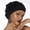 Black, variant on Floral Pleated Headband Turban Head Wrap with Solid Color Cap - Soft Stretch Breathable Underscarf for Women, Chemo Cancer Hat, Hijab Inner Base, Daily Sleep Wear, Black, Under $4