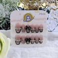 thumbnail image 4 of Coffin Press on Nail Glossy Fake Nail Stick on Nail in 12 Sizes,24Pcs French Nail Tips for DIY Nail Art Decorations, 4 of 4