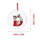 thumbnail image 1 of Decoraciones Del Árbol de Navidad con 26 Letras Del Alfabeto, Rojo Acrílico Fawn Colgante Ornamentos para el Hogar, Decoración Personalizada Del Árbol de Navidad para la Temporada de Vacaciones, 1 of 4