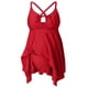 thumbnail image 5 of Gibobby Trajes de Baño para Mujer Conjunto de dos piezas de falda de traje de baño de maternidad con correa de color sólido para mujer embarazada(Rojo,XL), 5 of 5