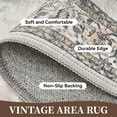 thumbnail image 4 of D Boho Area Rug for Living Room Machine Washable Rug Non Slip Carpet Soft Living Room Rug Room Decor Rugs for Bedroom Kids Playroom, 4 of 7