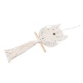 thumbnail image 3 of Tapiz bohemio tejido a mano para colgar en la pared de macramé de búho, decoración artística de pared de macramé de búho para sala de estar, 3 of 4