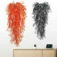 thumbnail image 4 of Bewildely 4 piezas añaden un toque con elegante guirnalda de eucalipto para interiores o exteriores con plantas artificiales Decoración Amarillo, 4 of 6
