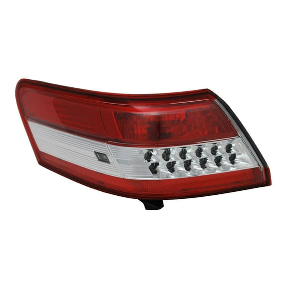 TYC 11-6330-00-1 Left Outer Tail Light for US Built 10-11 Toyota Camry TO2804106