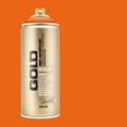 thumbnail image 4 of Montana Cans GOLD Spray Paint, 400ml, Orange, 4 of 7
