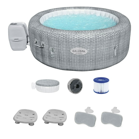 Bestway Coleman Honolulu Hot Tub w/ 2 Seats & 2 Pillows w/ Pump #P09144