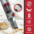 thumbnail image 4 of Ruvio Cordless Vacuum Handheld Portable Vacuum Red, 4 of 11