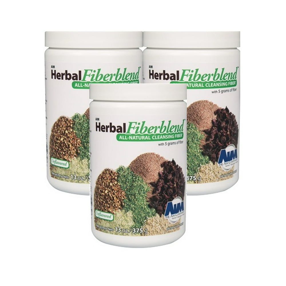 AIM Herbal Fiberblend Unflavored Powder - 3 Pack - Walmart ... AIM Herbal Fiberblend Unflavored Powder - 3 Pack - Walmart ...