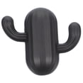 thumbnail image 4 of WEAVILUX Cactus Shape Coat Rack Cactus Shaped Hook Dark Grey Alloy 1Set for Wall Mountable, 4 of 8
