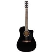 Fender CD-60SCE Dreadnought, Walnut FB, Black
