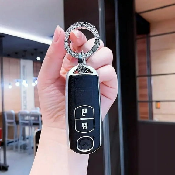 Fashion Car Key Fob Cover Case Protect  for Mazda 2 3 6 Axela Atenza CX-5 CX5 CX-7 CX-9 2014 2015  Car Accessories for Mazda