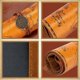 thumbnail image 5 of 4 Pieces Leather Pencil Case, Creative Map Rollup Pencil Bag, 5 of 5