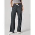 thumbnail image 5 of Sweatpants Women Wide Leg Lounge Pants with Pockets and Drawstring, Relaxed Fit Casual Pants for Everyday Wear, 5 of 6