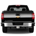 thumbnail image 3 of iPick Image for Chevrolet Silverado 3D Gold Logo on Brush Billet Aluminum 2-inch Tow Hitch Cover, Official Licensed, 3 of 5