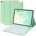 thumbnail image 1 of Pour iPad Mini 5e 4e 3e 2e 1re avec Clavier Coloré Support en Cuir Étui Clavier Sans Fil pour Tablette 7.9 Pouces Clavier en Cuir E Anglais, 1 of 6