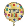thumbnail image 1 of Unique Party Get Well Soon Round Foil Balloon, 1 of 1