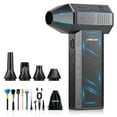 thumbnail image 1 of JVSCAM Compressed Air Duster - Electric Air Duste with Brushless Motor - 3 Gear Adjustable Cordless Air Blower - Rechargeable Air Duster for PC, Keyboard, Car, Outdoors, Home (X3), 1 of 1