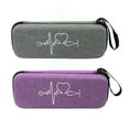 thumbnail image 2 of Milisten 1pc Stethoscope Case Portable Bag Shockproof Stethoscope Box Multifunctional Portable Stethoscope Case Compatible for 3M Litш (Grey), 2 of 5