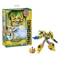 thumbnail image 1 of Transformers Bumblebee Cyberverse Adventures Toys Deluxe Class Bumblebee Action Figure, Sting Shot Action Attack, 5-inch, 1 of 3