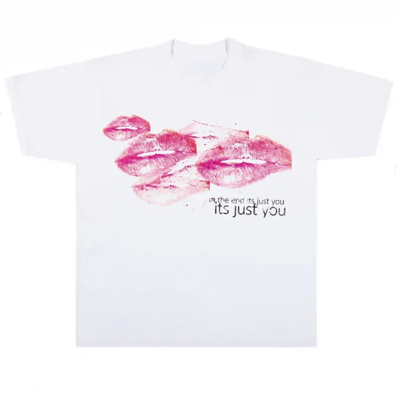 Its Just You T-Shirt Y2K Vintage Graphic Crew Neck Short‑Sleeve Tee For Women Men