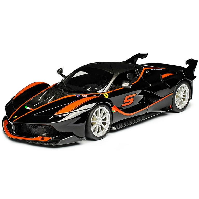 Ferrari FXX-K #5 Fu Songyang Black with Gray Top and Orange