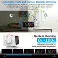 thumbnail image 6 of cvlncycling Clearance Digital Alarm Clocks for Bedrooms,Alarm Clock for Kids, Large Display Radio RGB Colorful Mirror Alarm Clock,Electronic Desk Clock For Kids Bedroom, 6 of 9