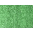 thumbnail image 1 of Ahgly Company Indoor Rectangle Solid Emerald Green Modern Area Rugs, 7' x 9', 1 of 4