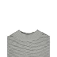 thumbnail image 4 of hirigin Women's Turtleneck Sweaters Casual Oversized Batwing Long Sleeve Pullover Loose Chunky Knit Jumper, 4 of 9