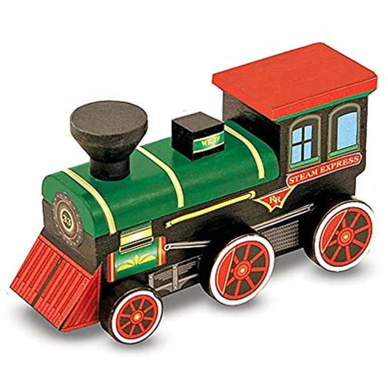 Melissa & Doug Decorate-your-own Wooden Craft Kits Set - Plane, Train, And  Race Car : Target
