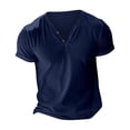 thumbnail image 5 of Men's Summer Sleeves Short Sleeve Slim Fit Fashion Breathable Men's Golf Shirt M, 5 of 5