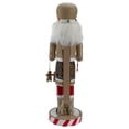 thumbnail image 5 of Northlight 14" Beige and Red Wooden Christmas Nutcracker Gingerbread Chef, 5 of 5