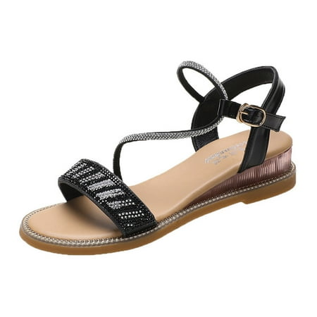 

fvwitlyh Platform Sandals Women Women s 00A Espadrilles Sandals Classic Summer Platform Sandal for Women
