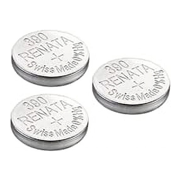 3 X Renata 390 Silver Oxide 1.55v Watch Battery (Sr1130Sw)