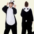 thumbnail image 7 of Jiibva Cartoon Pajamas Playsuit Family Hooded Warm Flannel Blanket Pajamas Homesuit Funny Homewear For Slumber Party, 7 of 7