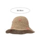 thumbnail image 2 of Sombrero de pescador con protección solar para mujer, sombrero de paja para playa, verano, 56-58 cm de circunferencia de la cabeza, 2 of 5