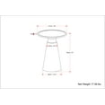thumbnail image 6 of Simpli Home Kramer 16 inch Wide Solid Acacia Wood Modern Side Table in Cognac, 6 of 8