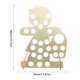 thumbnail image 5 of Yuarrent Soporte de Navidad para Chocolate, marco de almacenamiento para niños pequeños, cuenta atrás, calendario de 25 días, artesanía, adornos para Type2 NO2 Yuarrent HA009995-06, 5 of 6