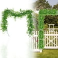 thumbnail image 2 of Hanging Plant Black White Vine Decor Artificial Trailing Fern Home Garden, Green Vine Hanging Artificial Plants Artificial Hanging Plant Ferns Wall Plants Greenery Garland Room Decor Home Ga, 2 of 9