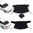thumbnail image 1 of Costway Car Front Rear Windshield Cover 600D Oxford Automotive Window Protector for Ice, 1 of 8