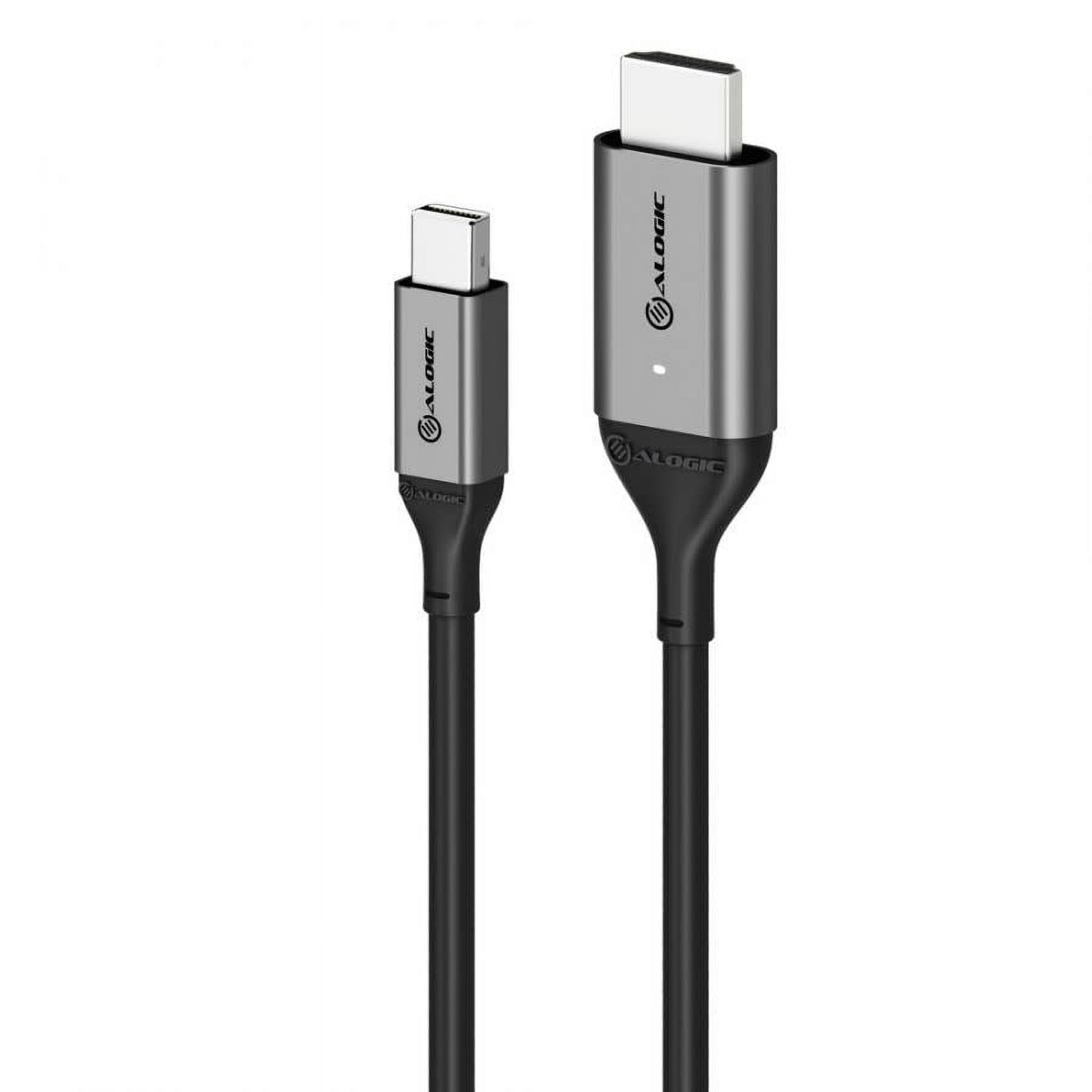 ALOGIC Ultra Mini DisplayPort 1.4 to HDMI 2.0 Cable – 4K 60Hz - ACTIVE - 2m