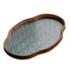 thumbnail image 5 of Bandeja de cristal con forma de flor de begonia, ideal para guardar postres, eventos, fiestas y inauguraciones. Borrar grande, 5 of 9