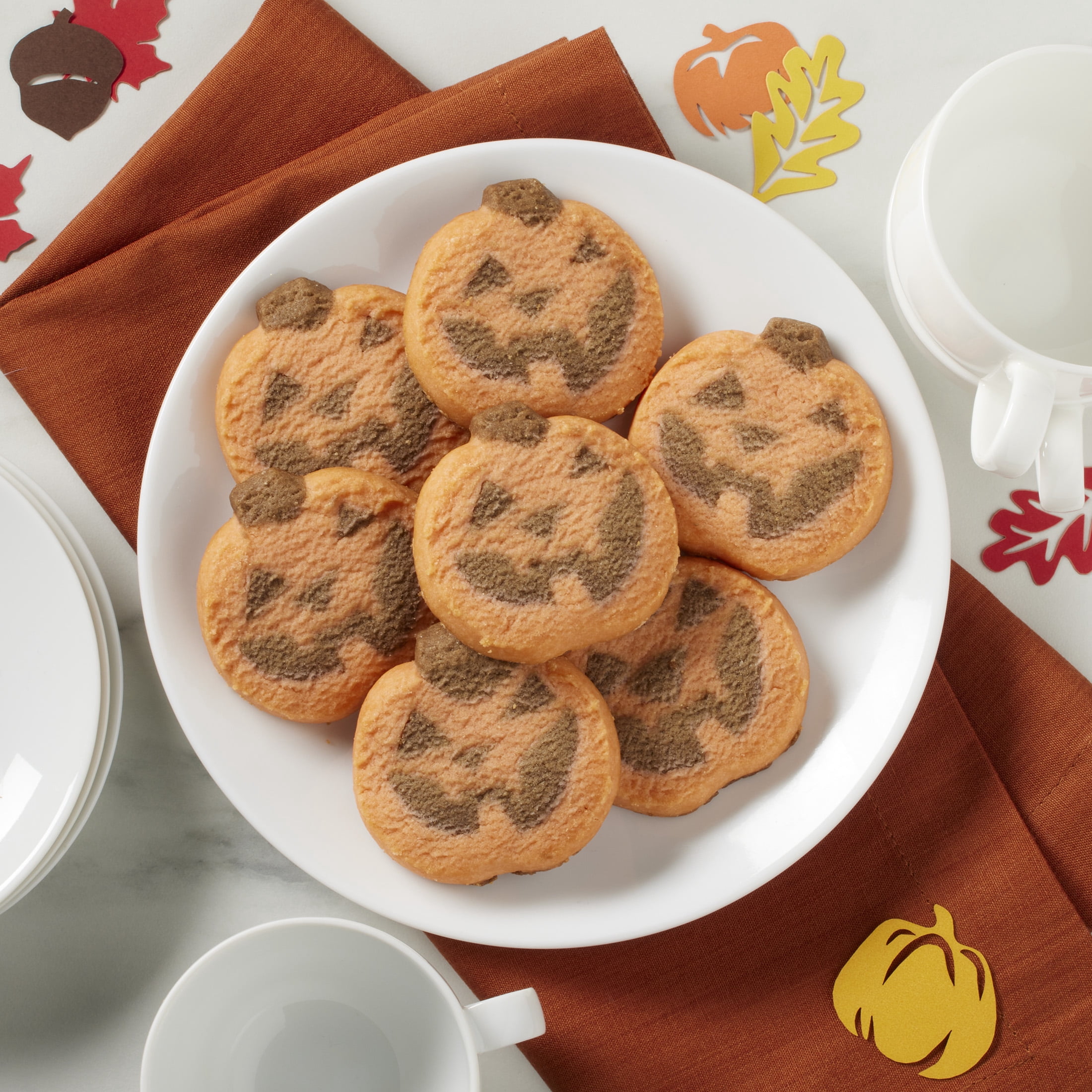 Freshness Guaranteed Jack-o'-Lantern Sugar Cookies, 11.2 oz, 18 Count