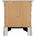 thumbnail image 6 of Glory Furniture Louis Phillipe 2 Drawer Nightstand in White, 6 of 16