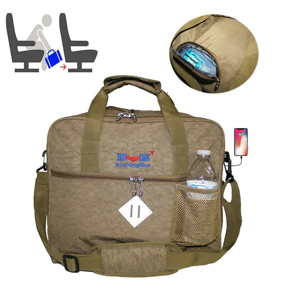 16" Personal item Under Seat Duffel Bag for Allegiant Airlines w USB