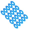 thumbnail image 4 of 20 cintas deportivas precortadas de kinesiología, parches protectores profesionales, cinta de soporte muscular para deportes, gimnasio, fútbol, azul, 4 of 8